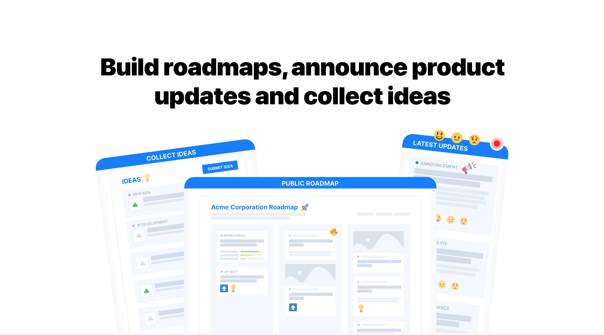 LoopedIn - build roadmaps, announce product updates and collect ideas